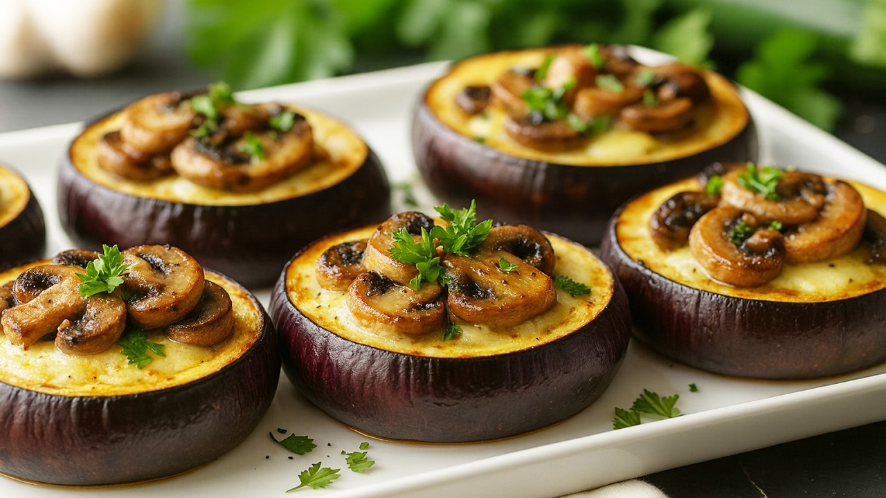 Auberginen, die alle verrückt machen! Ein einfaches und leckeres Rezept mit gebackenen Auberginen