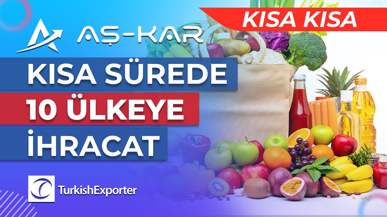 Adana’dan 10 ülkeye taze meyve ve sebze | Aşkar Grup | İhracatta Kısa Kısa