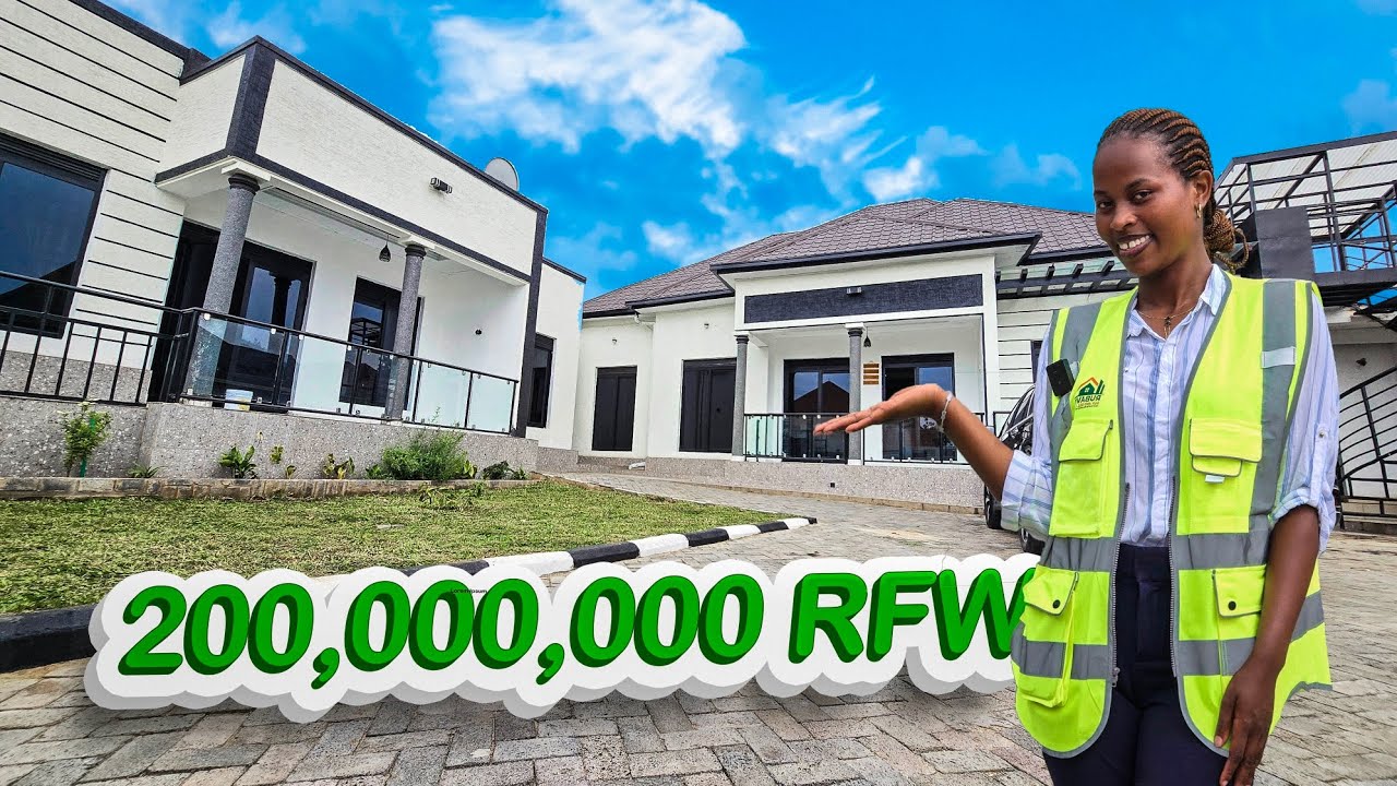 Luxury Modern Homes for Sale in Gisenyi | 2 New Houses in VIP Area | 528sqm | 200M Rwf