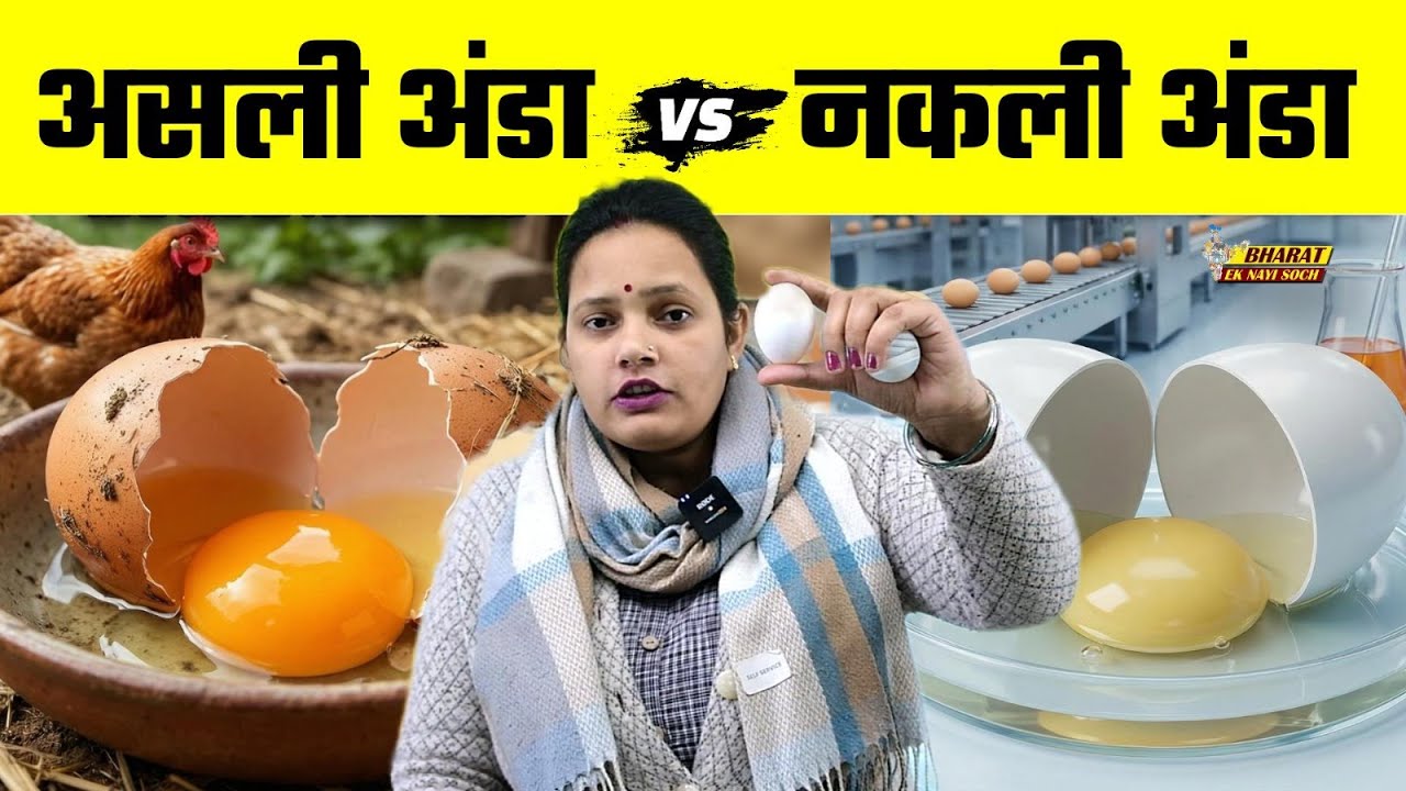 असली अंडा vs नकली अंडा, Bharat Ek Nayi Soch
