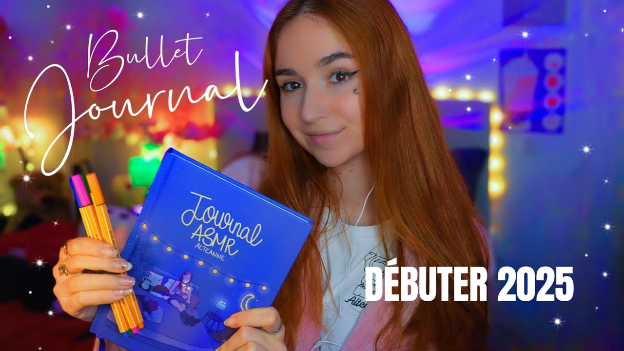 JOURNAL ASMR💗 BILAN 2024 + BIEN DÉBUTER L'ANNÉE