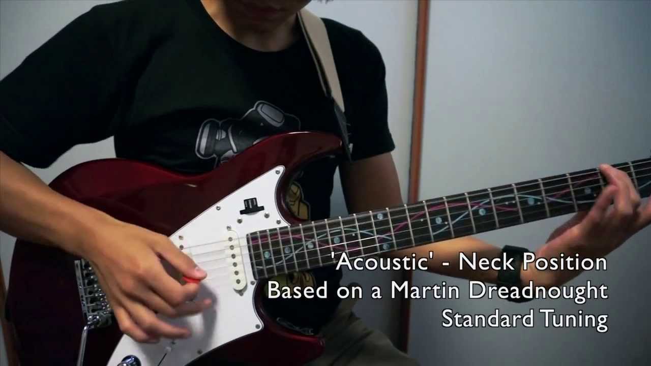 Line 6 JTV 69 Variax Demo: Strat/Les Paul/Acoustic Sounds HD + Classic Tunes