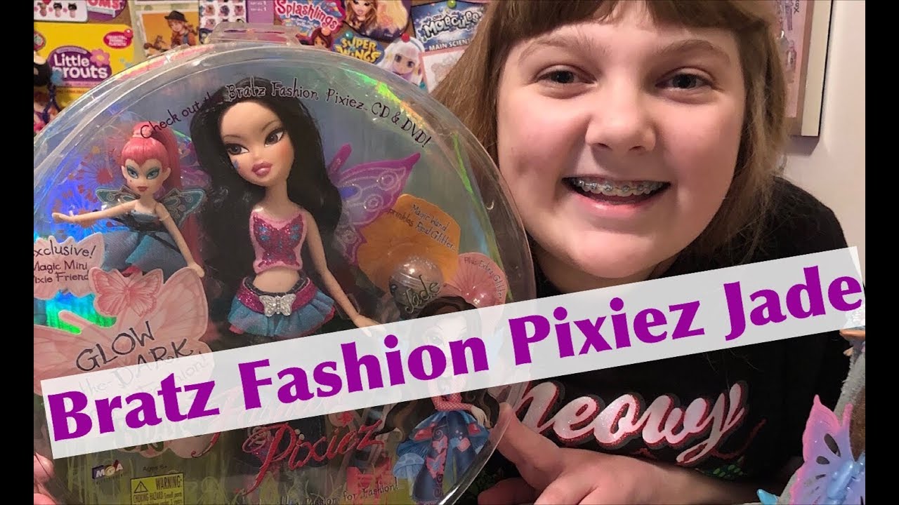 Banana’s Christmas Gifts! 2007 Bratz Fashion Pixiez Jade Doll – Unboxing & Review