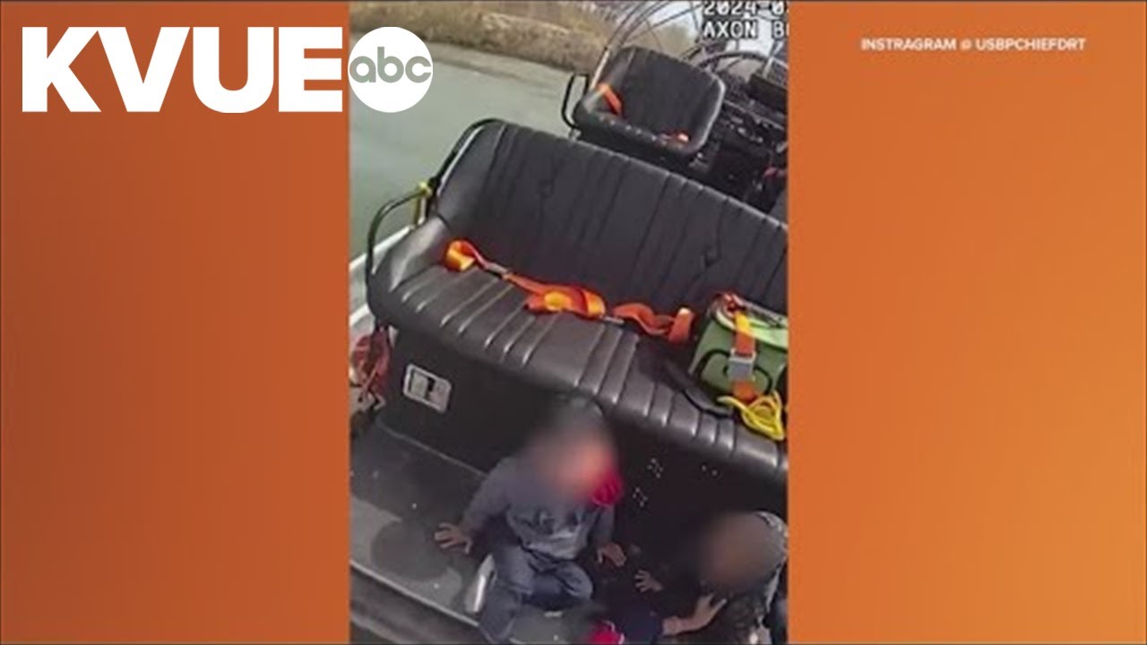 Migrants rescued from Rio Grande after raft capsizes