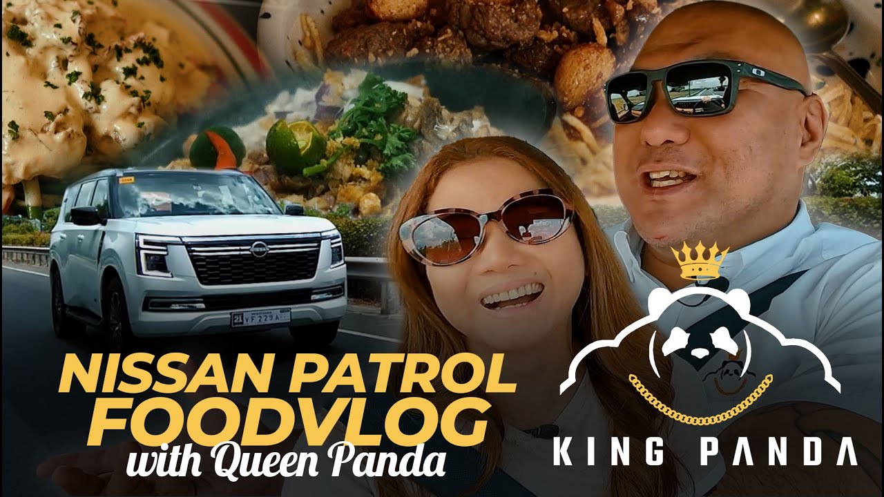 King Panda and Queen Panda Review the 2025 Nissan Patrol to Piña Kitchen & Coffee, Angeles City