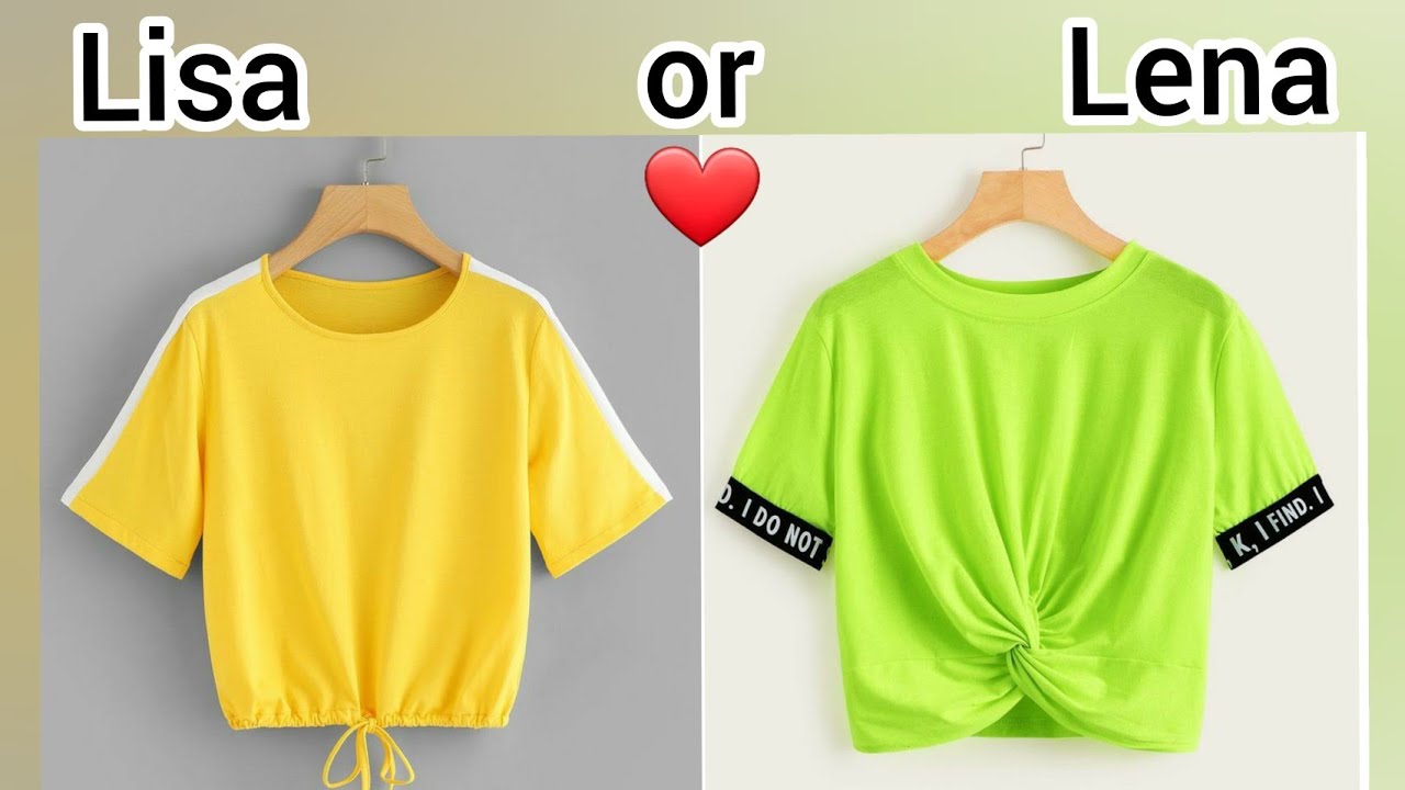 Lisa or Lena #15💖 t-shirts | Pinkaliza