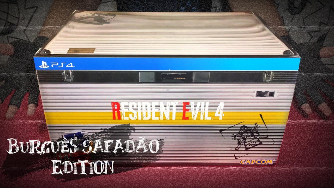 [Unboxing] Resident Evil 4 Remake Collector's Edition [PS4][PT-BR]