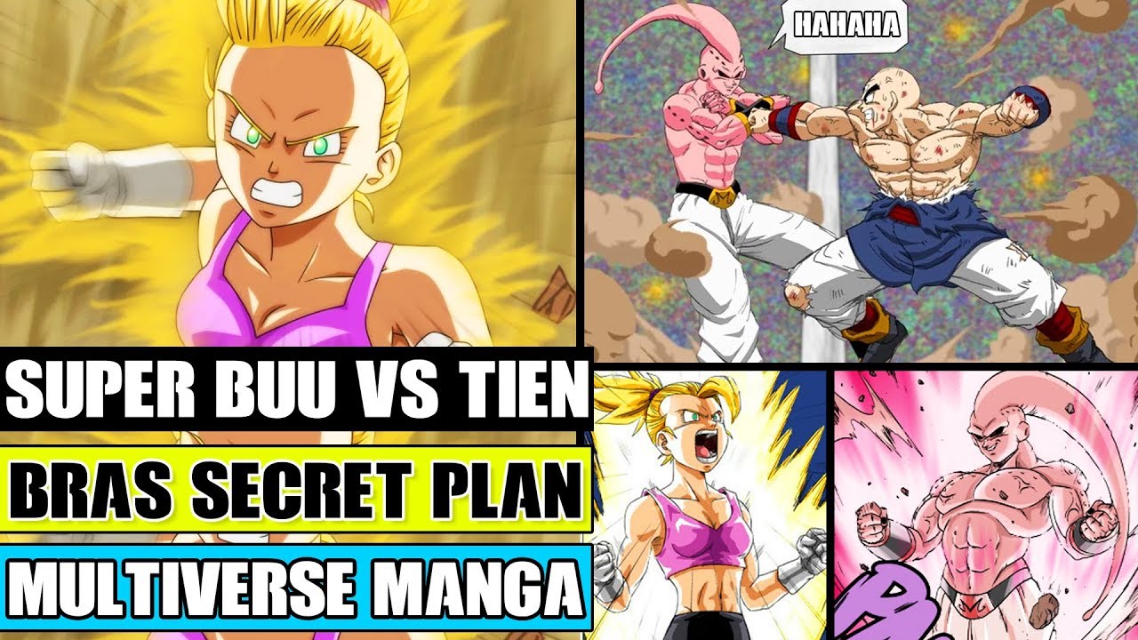 Dragon Ball Multiverse Chapter 39: Super Buu Vs Tien! Super Saiyan Bra's Secret Plan