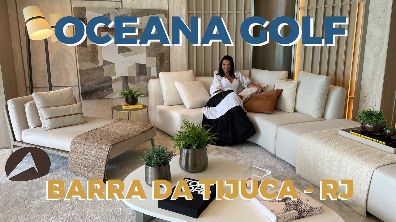 MARAVILHOSOS APARTAMENTOS DECORADOS OCEANA GOLF - BARRA DA TIJUCA