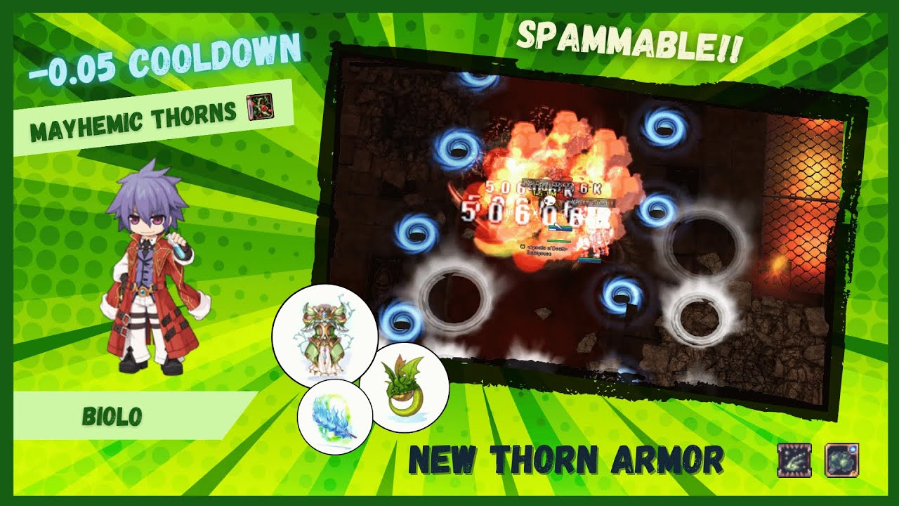 [iRO Chaos] Biolo ft. New Thorn Armor | Constellation Tower | 1000pt