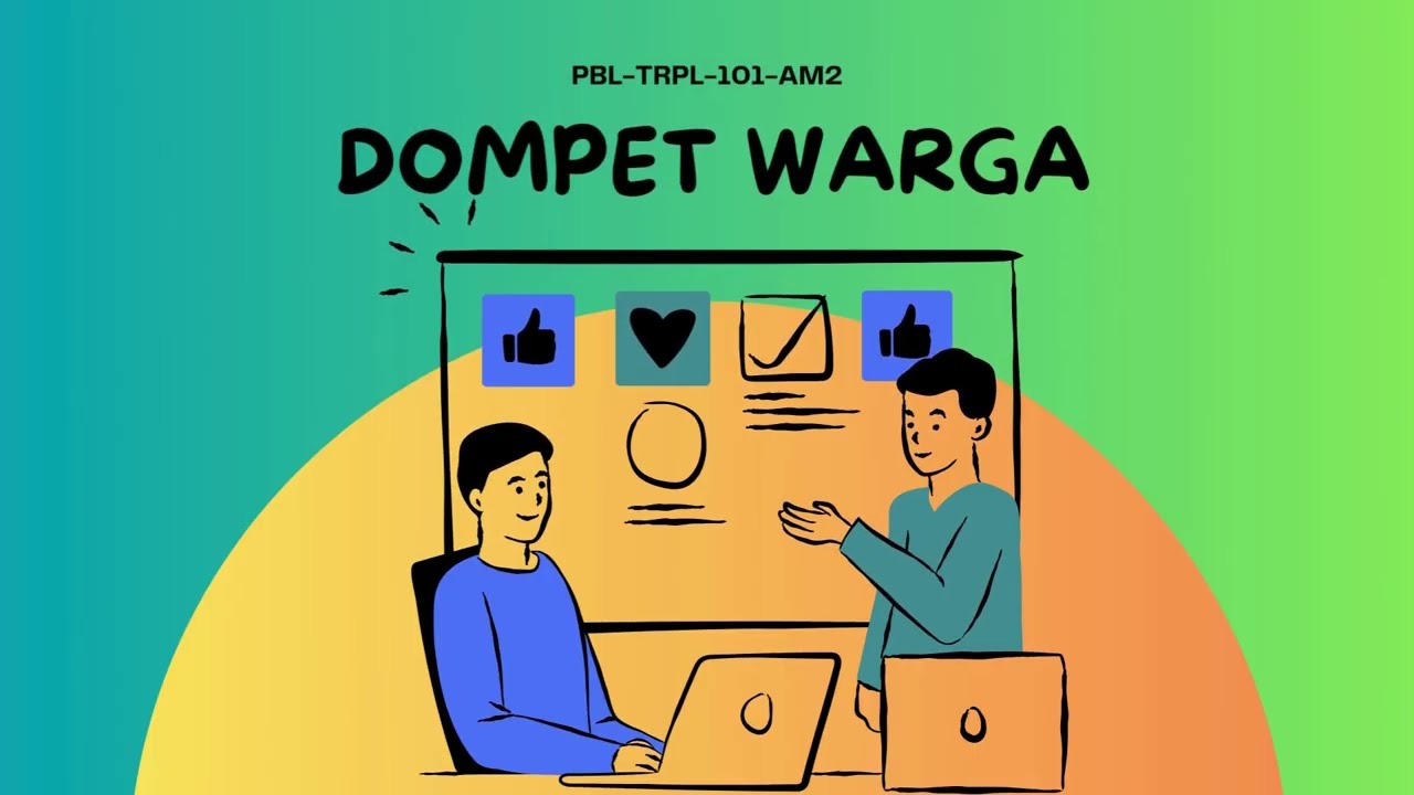 Video Demo / Teaser Aplikasi Web Keuangan RT/RW Digital (Dompet Warga) - PBL-TRPL101-AM2