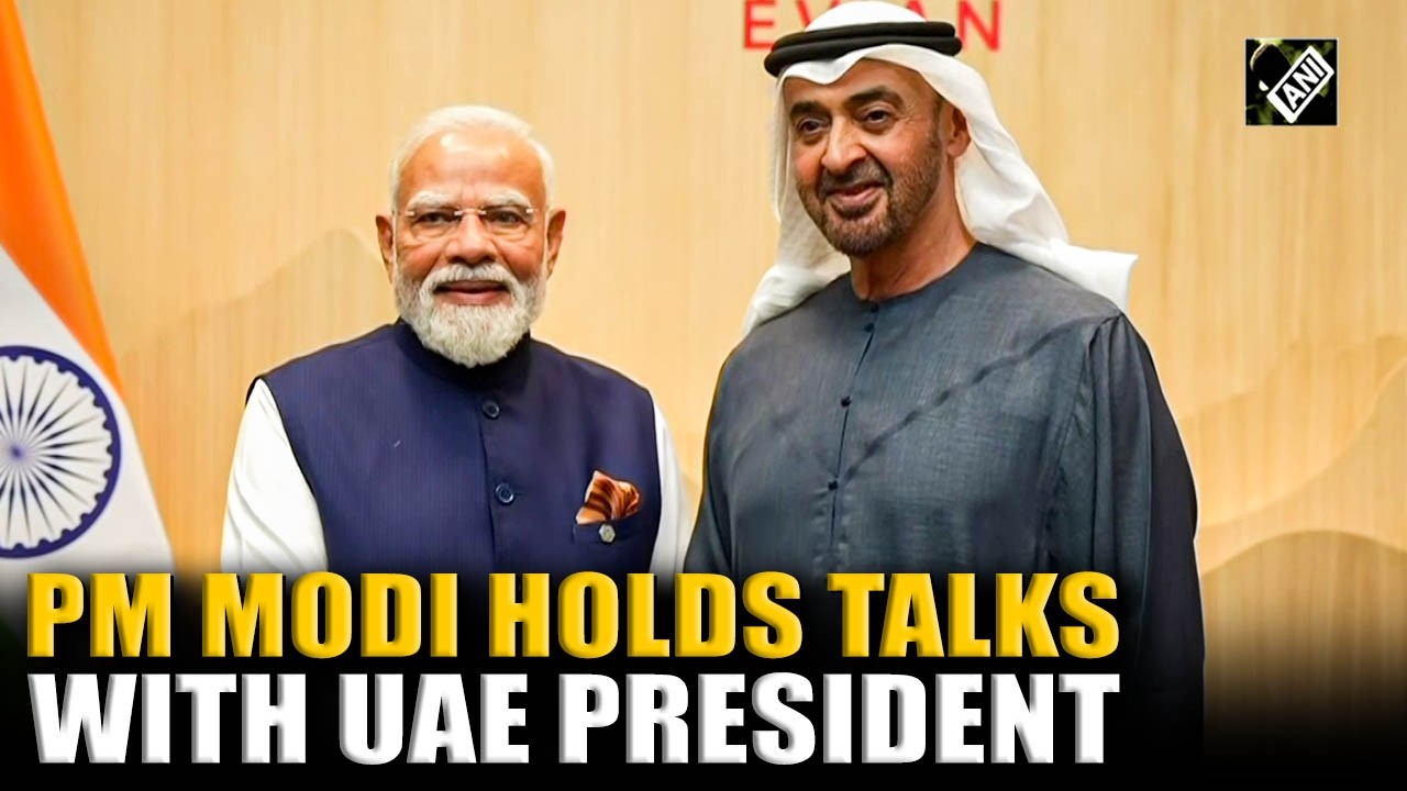 PM Modi holds bilateral talks with UAE Prez Mohamed bin Zayed Al Nahyan on sideline of G7 Summit