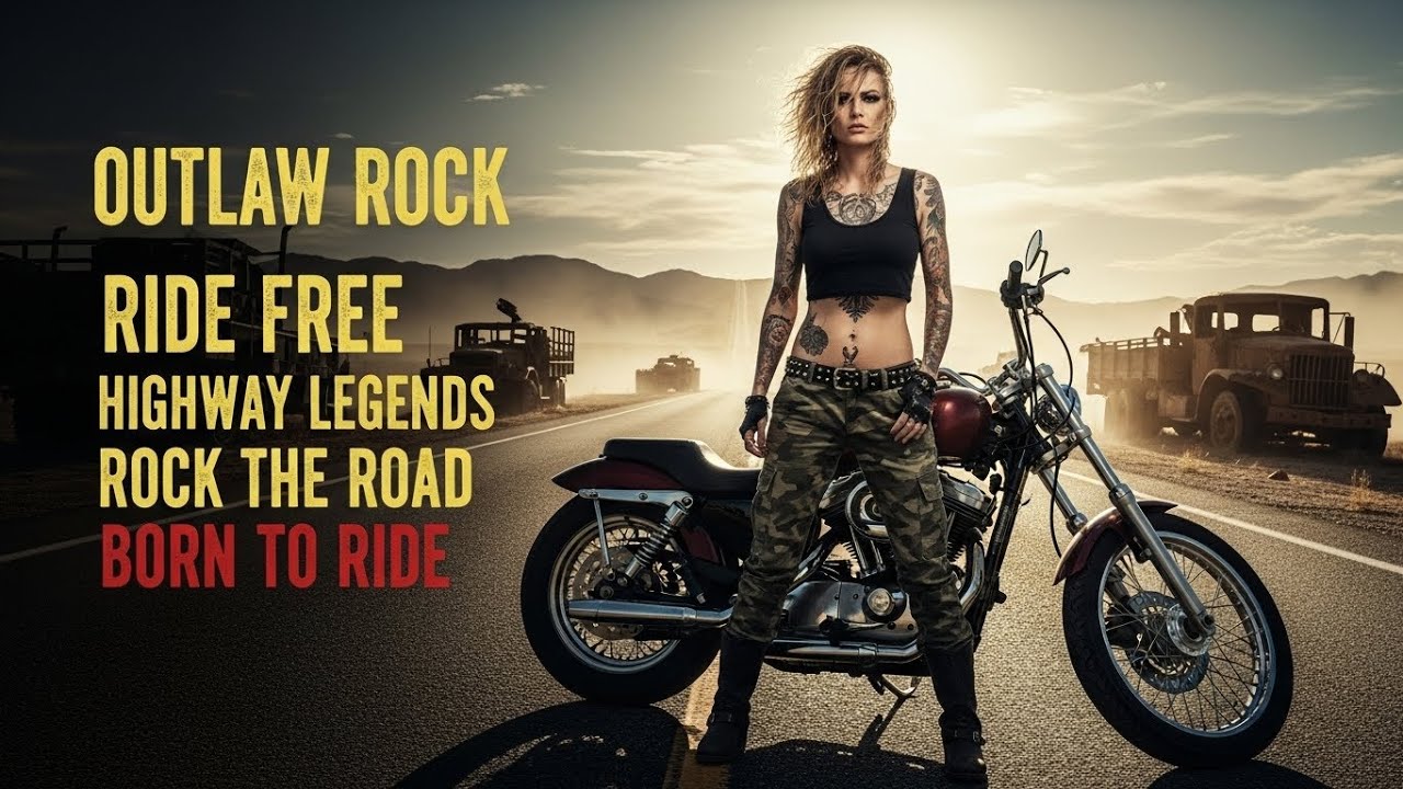 Outlaw Rock &rsquo;n&rsquo; Roll 🔥 Music for Rebels & Long Roads #outlawrock #rebelmusic #roadtriprock