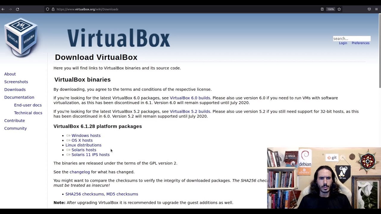 Virtual Box - Xubuntu Linux - máquina virtual