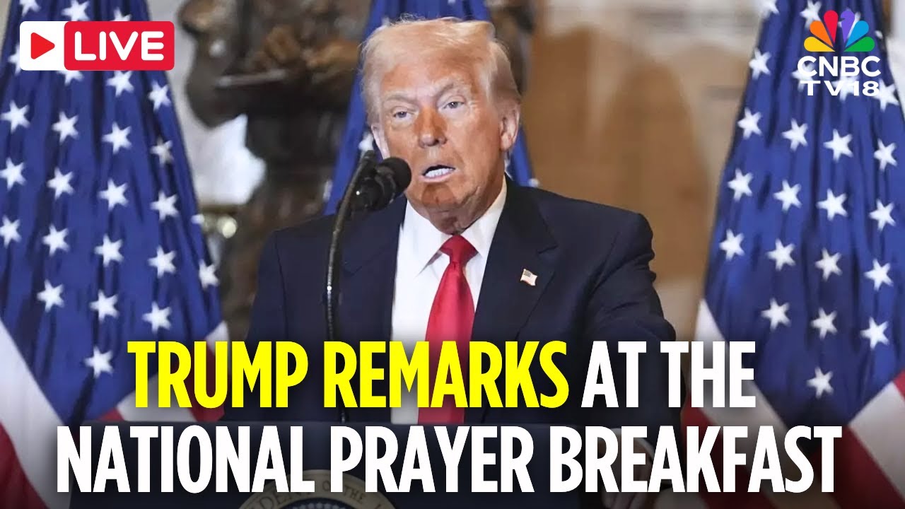 LIVE: President Trump Delivers Remarks at the National Prayer Breakfast at Capitol Building | N18G