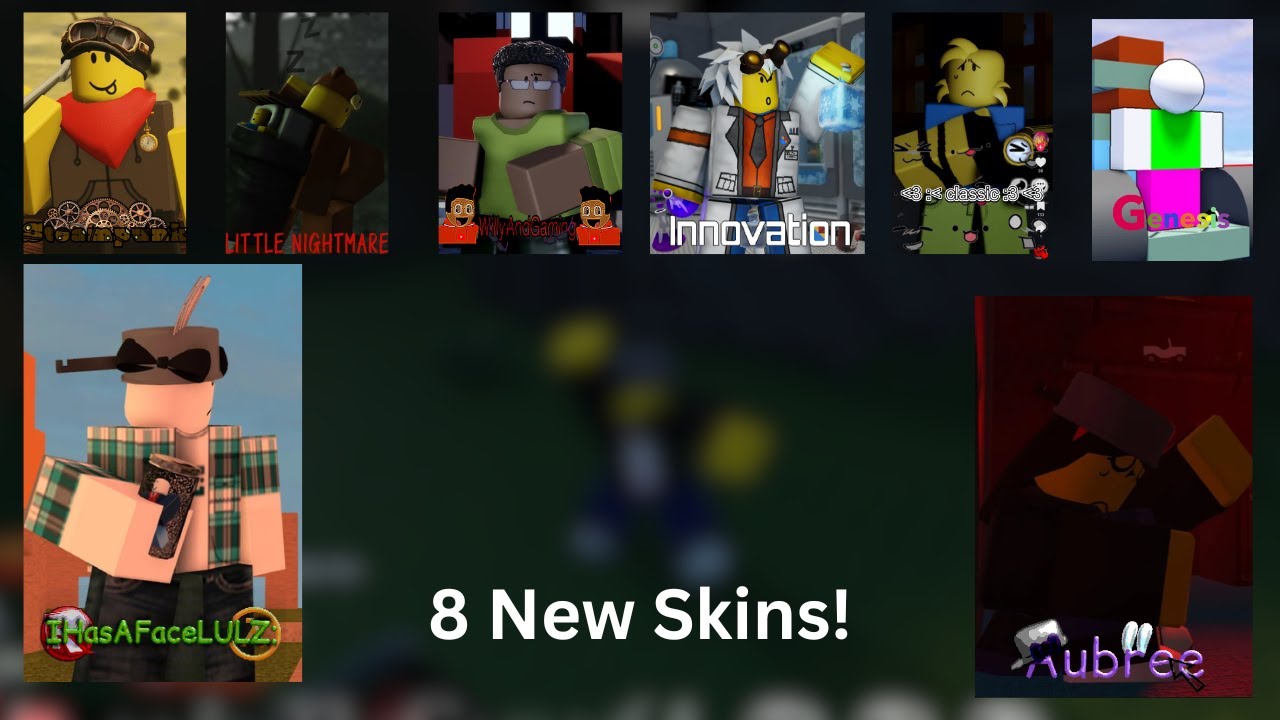 Every New Noob Skin In Chapter 2! (Forsaken Halloween Update)