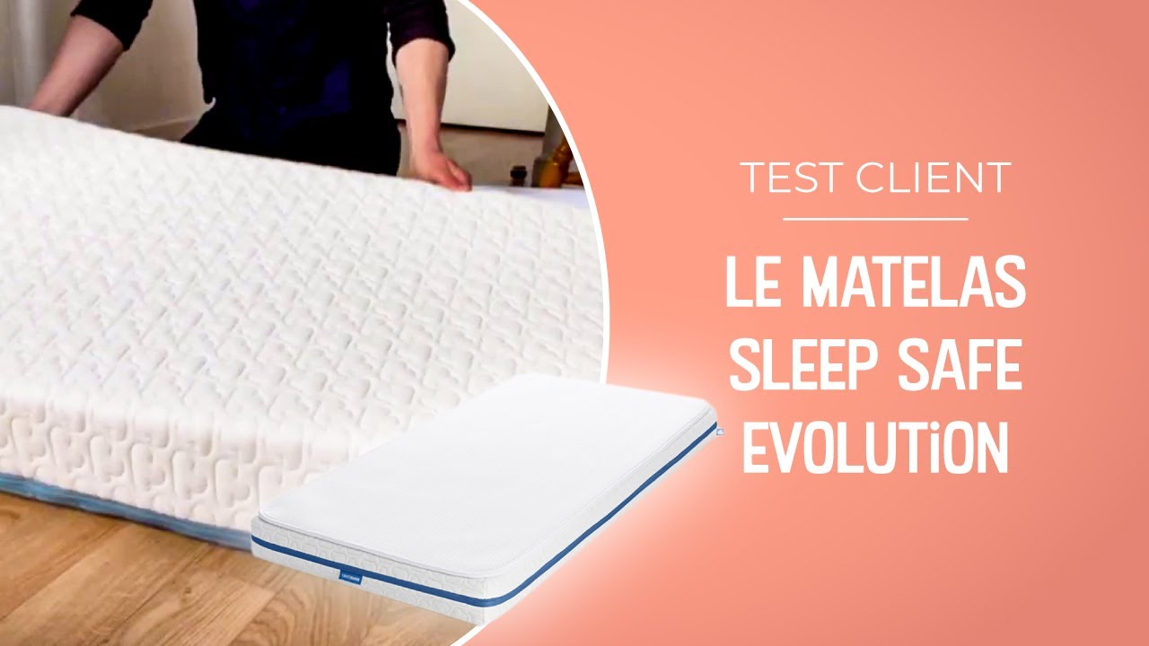 LE MATELAS + PROTÈGE MATELAS SLEEP SAFE PACK EVOLUTION AEROSLEEP - BERCEAU MAGIQUE
