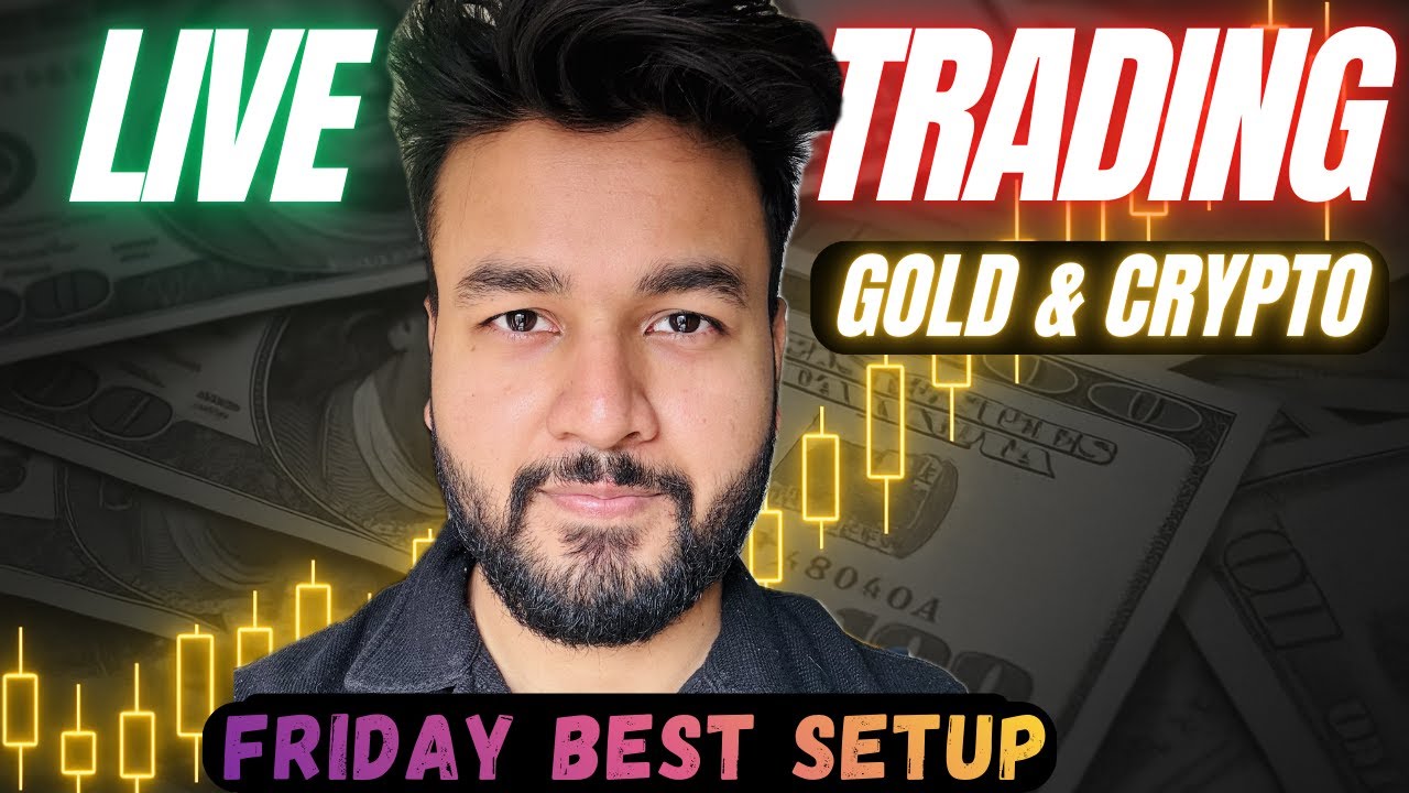 🔴 LIVE Gold & Crypto Trading | EURO Session | JAN 23