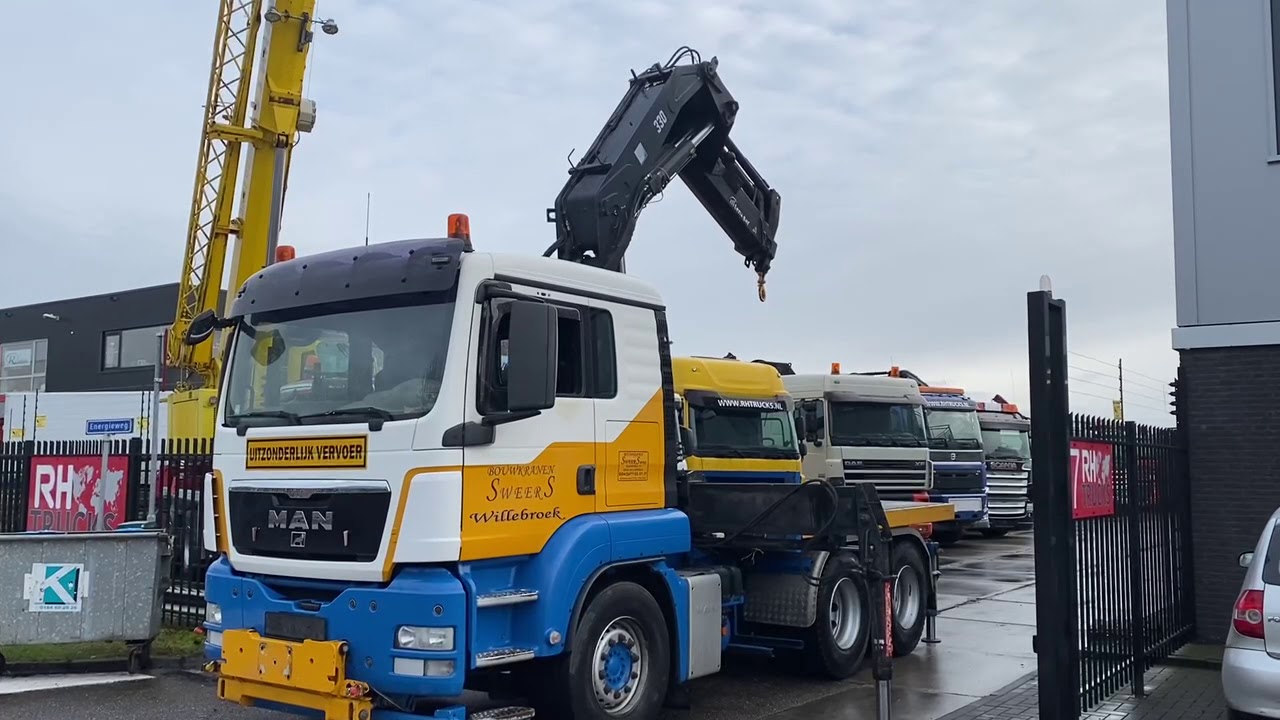 KIPPER MAN TGS 26.440 6X4 + HIAB 300-6