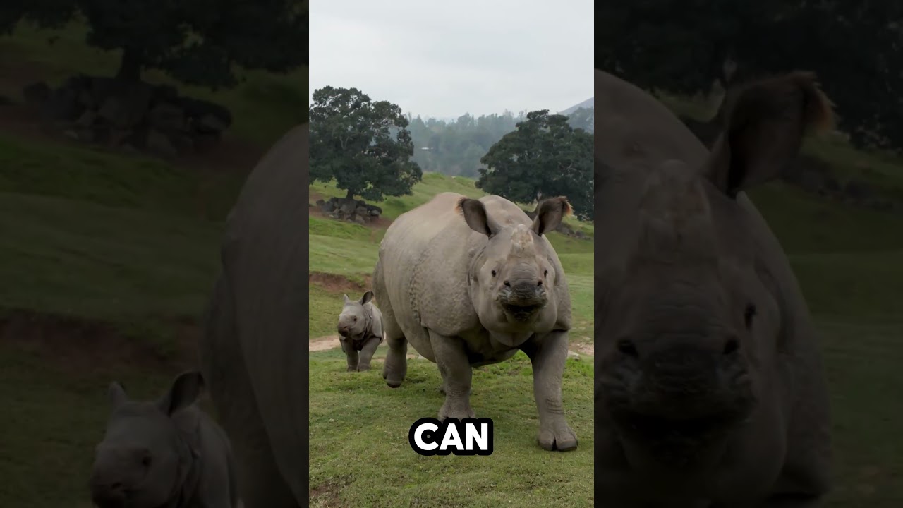 How Rhinos Communicate Without Sound 🦏