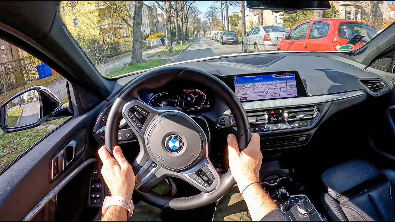 BMW 1 F40 [2.0 118d 150HP] | POV Test Drive #1137 Joe Black