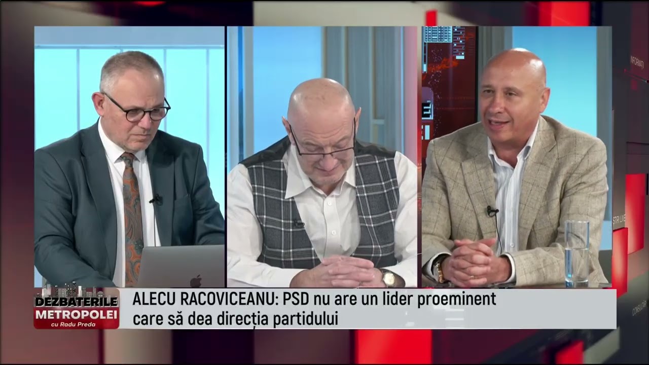 Racoviceanu: PSD fără lider proeminent, suveraniștii iau avânt | @Metropola TV