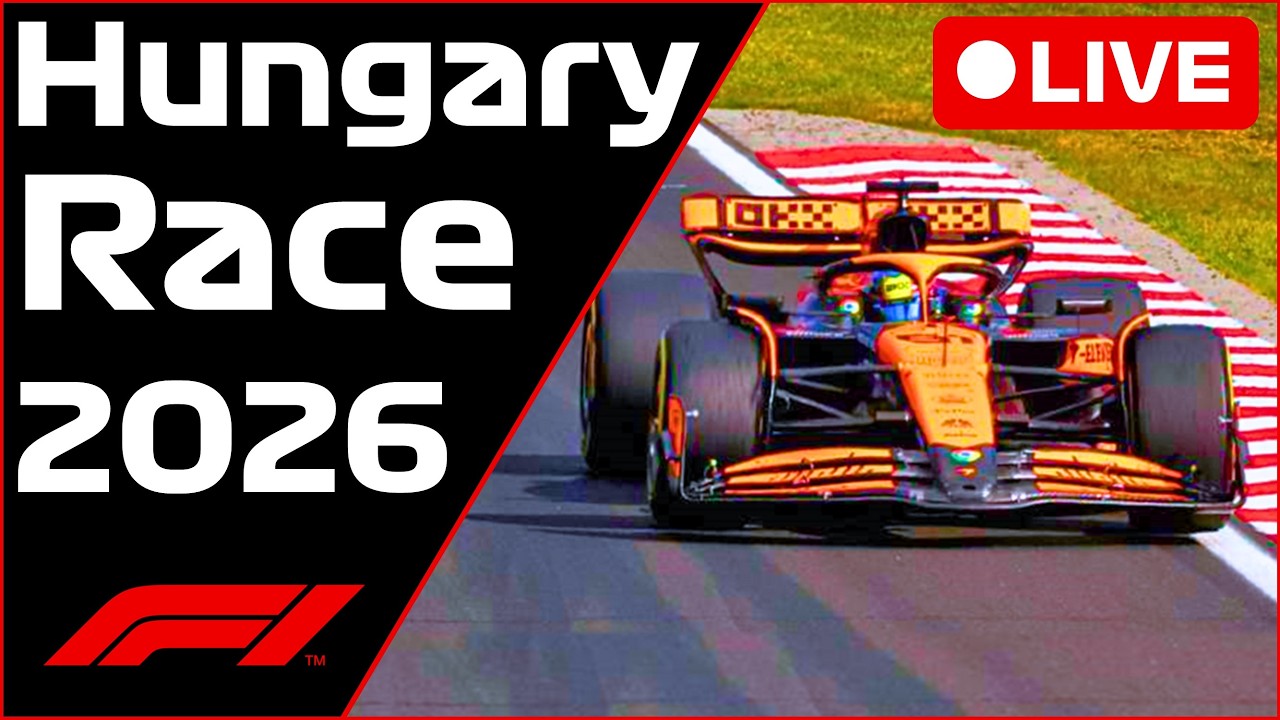 🔴F1 LIVE - HUNGARY RACE - Commentary + Live Timing