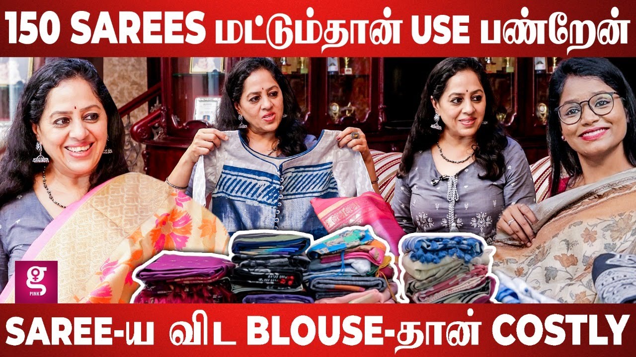 🔴 Chennai-ல நான் இங்கதான் Saree வாங்குவேன் | News Reader Rathna | Wardrobe Collection