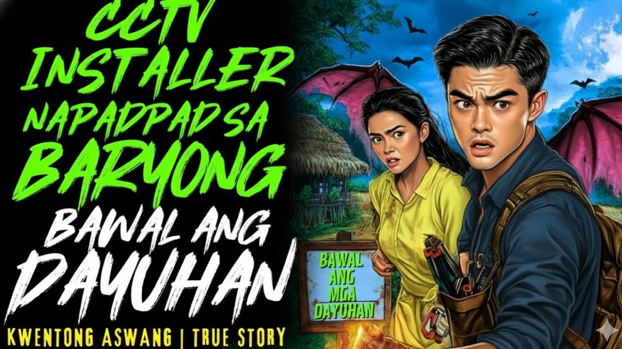 ISANG CCTV TECH NALIGAW SA LUPANG SINUSUMPA I Kwentong Aswang I True Story