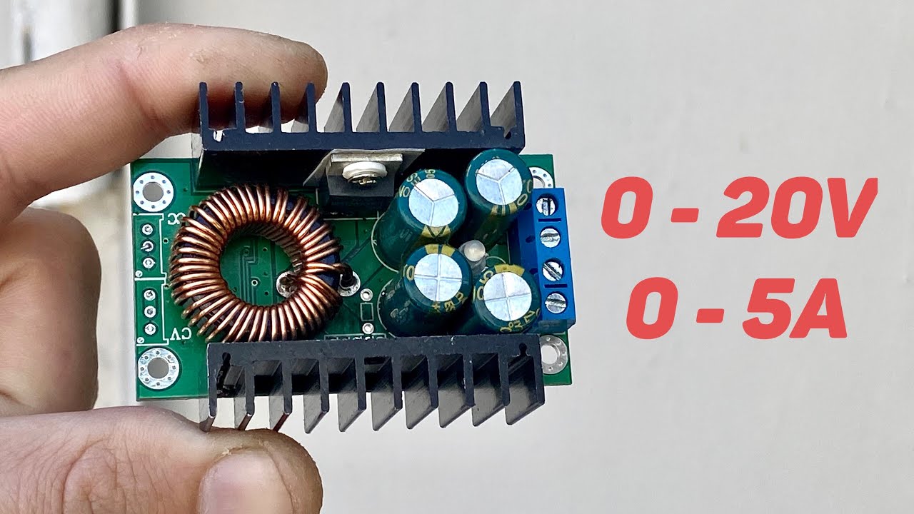 make power supply old ATX using XL4016 dc-dc module