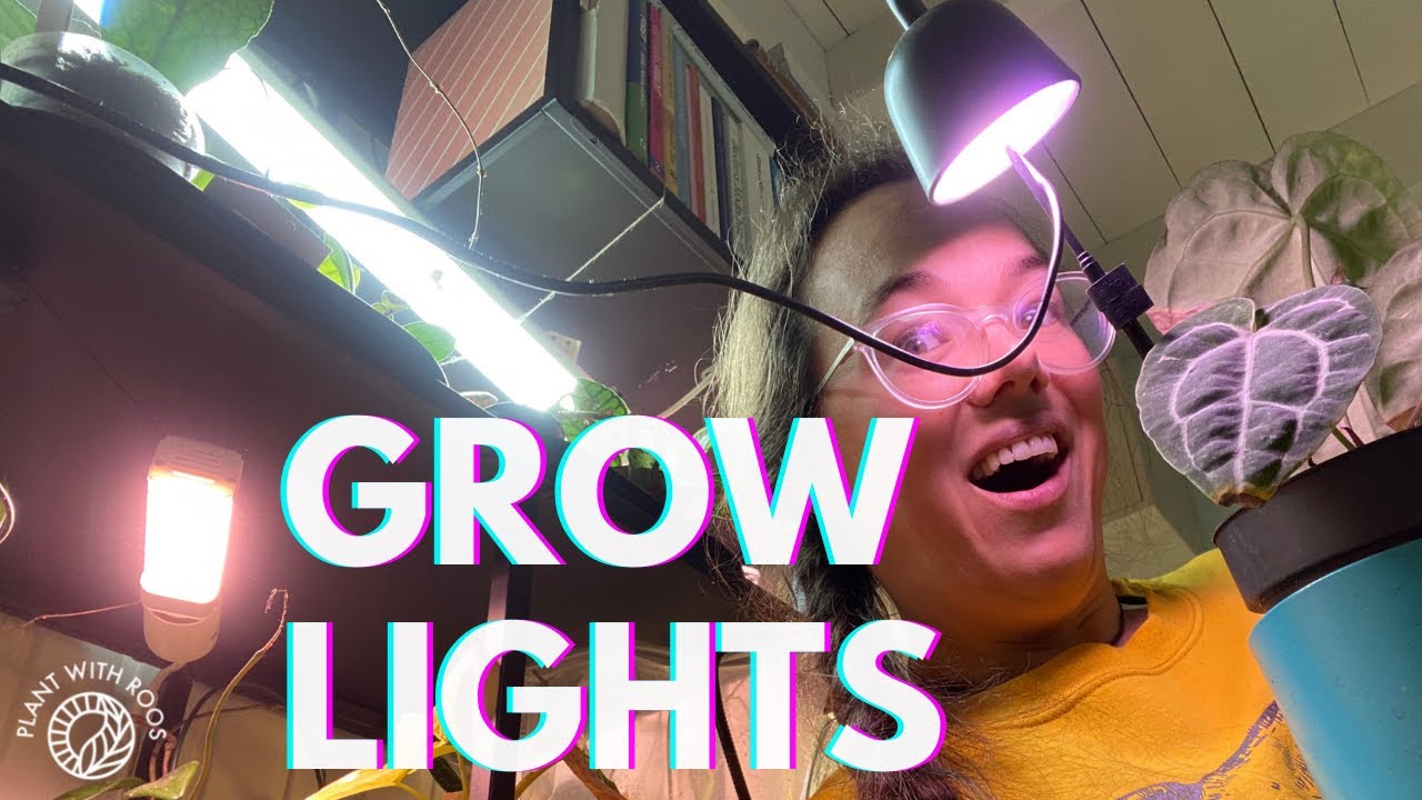 Let's talk Growlights (not sponsored) and plant update | Plant with Roos