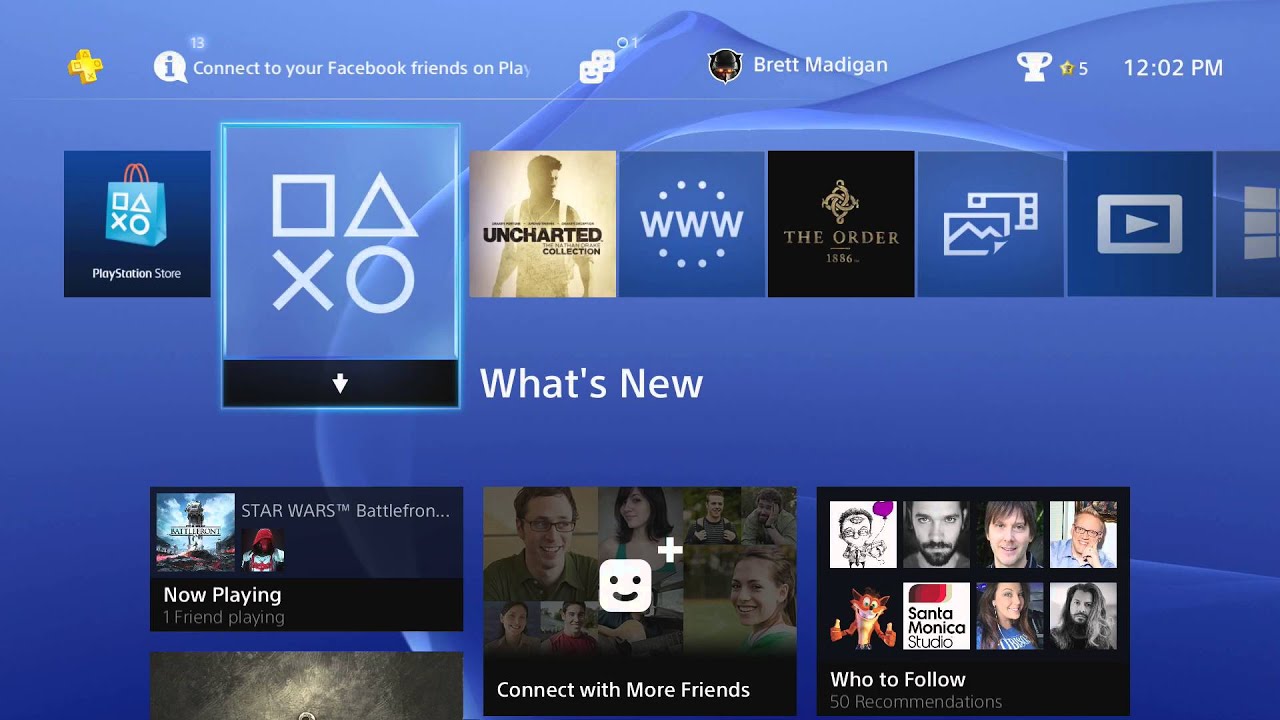 PS3 XMB VS PS4 Home Screen Brief Comparison