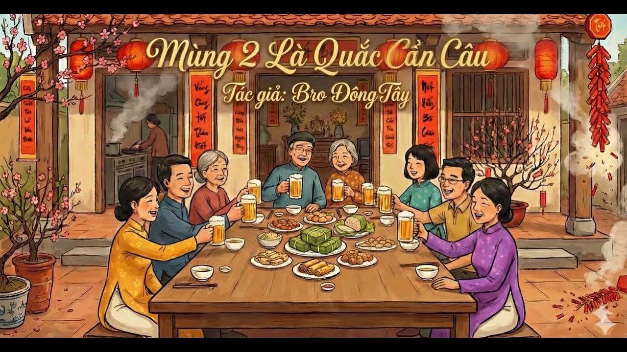 Mùng 2 Là Quắc Cần Câu | Full Version | Bro Đông Tây #nhactet  #tet2026 #nhachaymoingay #nhacxuan