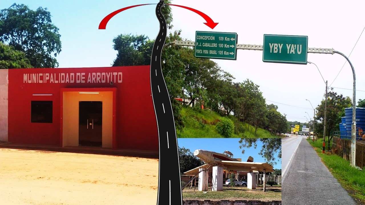 184 De Arroyito a Yby Yaú, Concepción, Paraguay