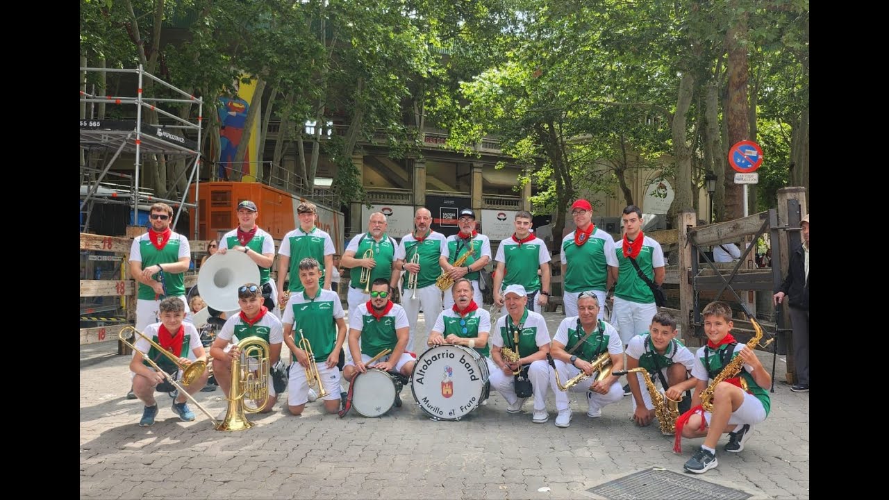 TXARANGA ALTOBARRIO BAND EN SANFERMINES AÑO 2024 (3ª Parte)