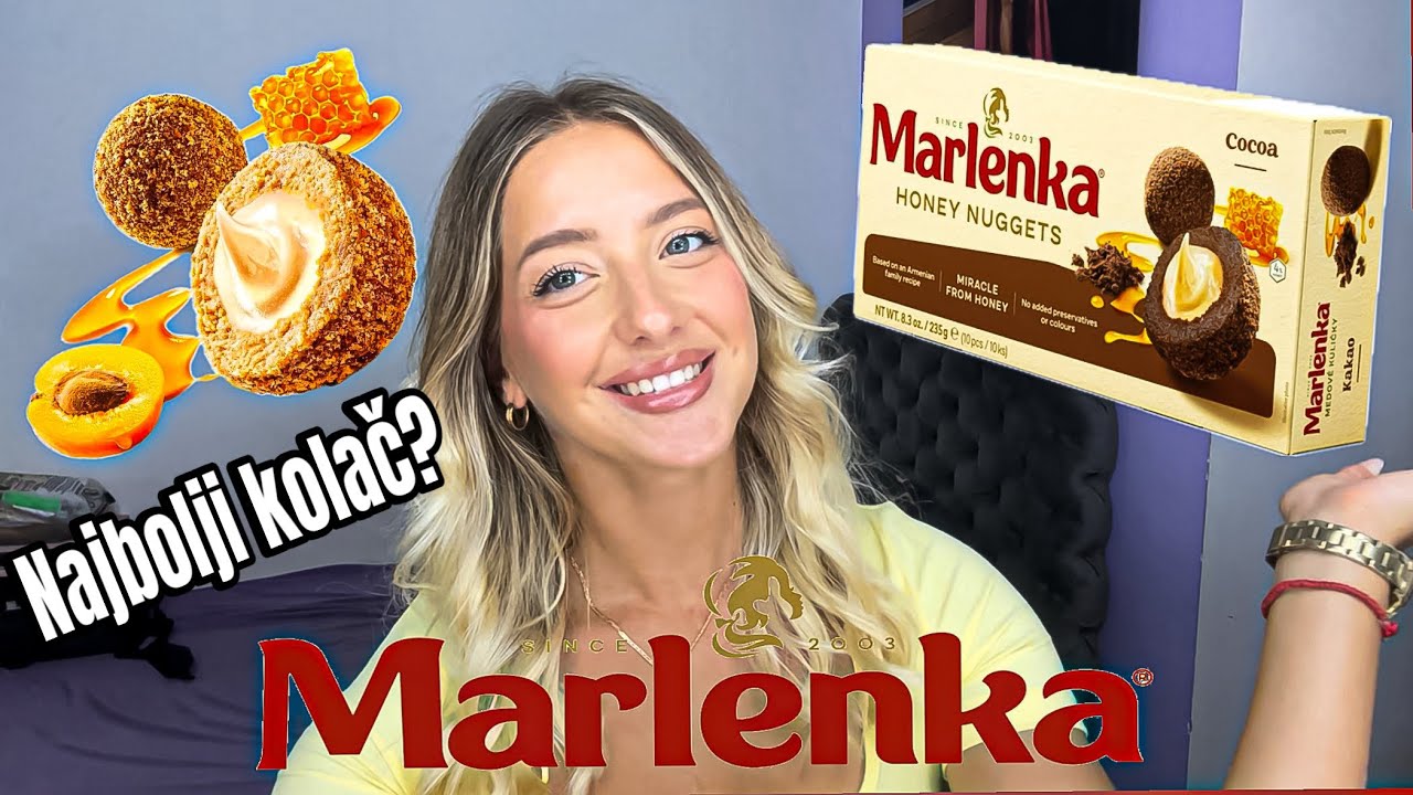 OVO NISAM OČEKIVALA | prvi put probam Marlenka kolače