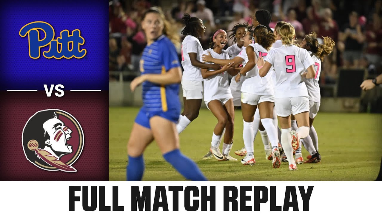 Pitt vs. Florida State Full Match Replay | 2023 ACC Women's Soccer