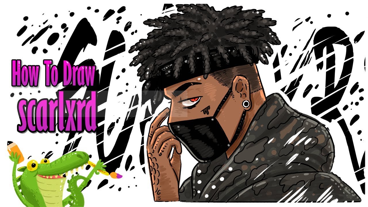 How To Draw scarlxrd step by step