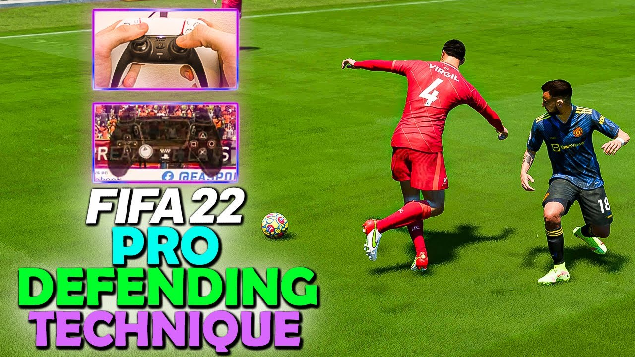 FIFA 22 PRO DEFENDING TRICK | FIFA 22 SPRINTING STRAIGHT TUTORIAL - FIFA 22 DEFENDING TUTORIAL