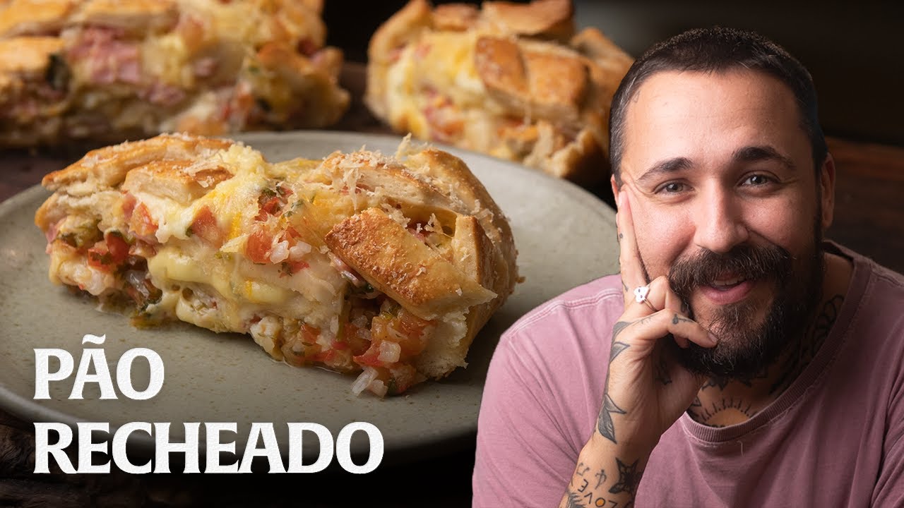 O MELHOR PÃO RECHEADO DO MUNDO!