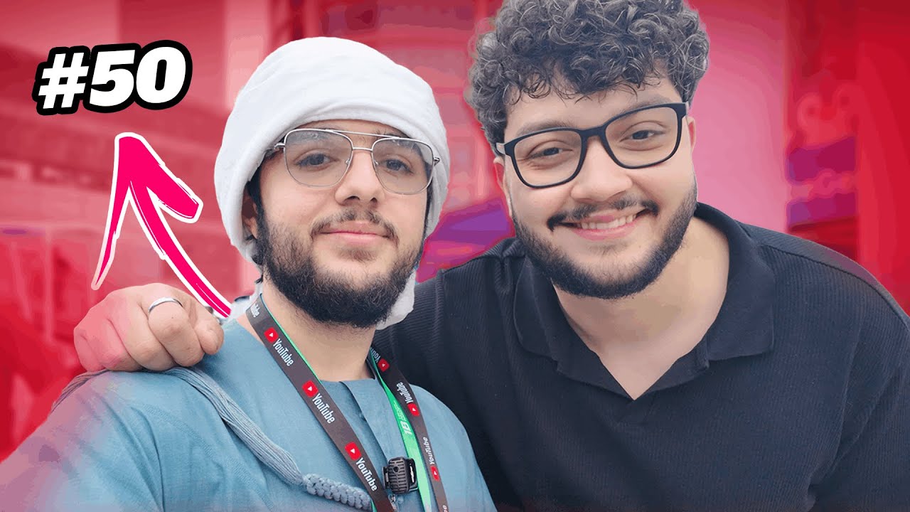 صورت مع 100 صانع محتوى في قمة المليار متابع !
