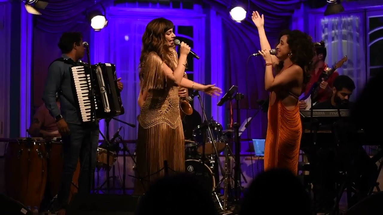 Mayana Neiva e Nicole Salmi apresentam “O Tempo e o Vento” na Casa de Francisca