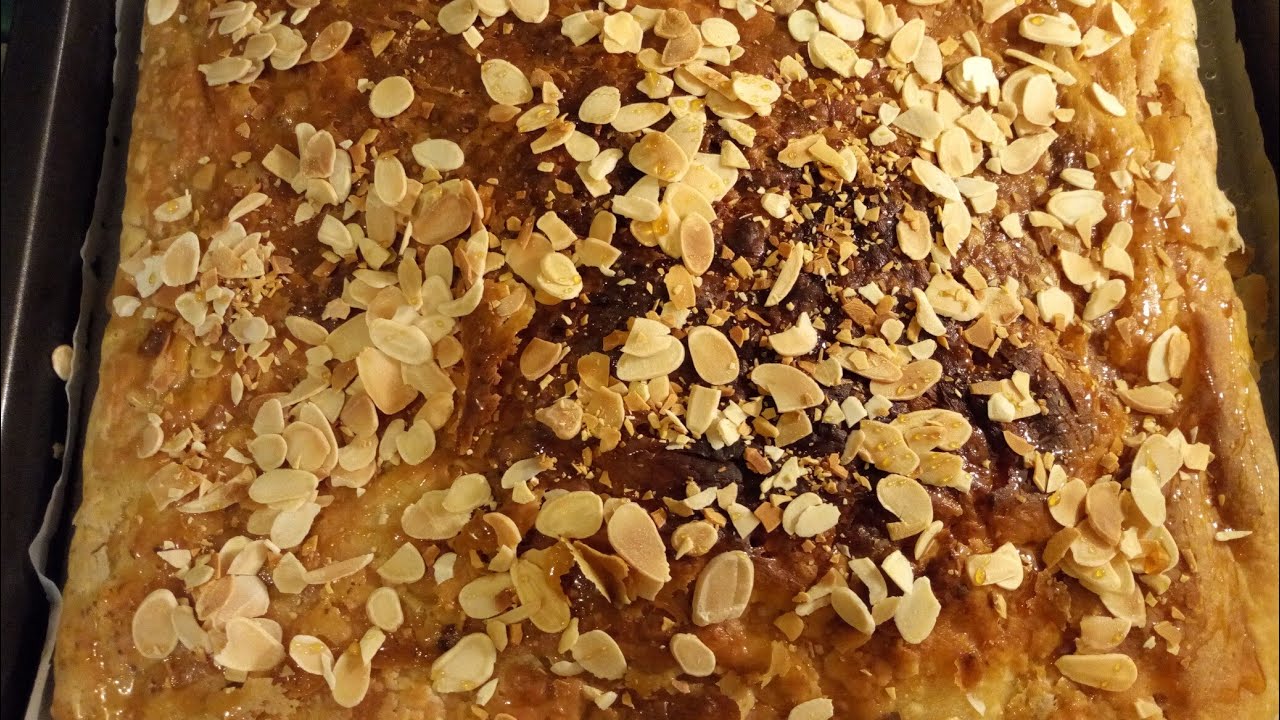Galette Aux Amandes/اكيد غتعجبكوم هذه الوصفة/المفروقة