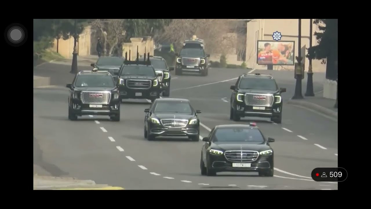 İlham Əliyev Milli Məclisə belə getdi: maşını özü sürdü! Çox maraqlı və tarixi kadrlar!