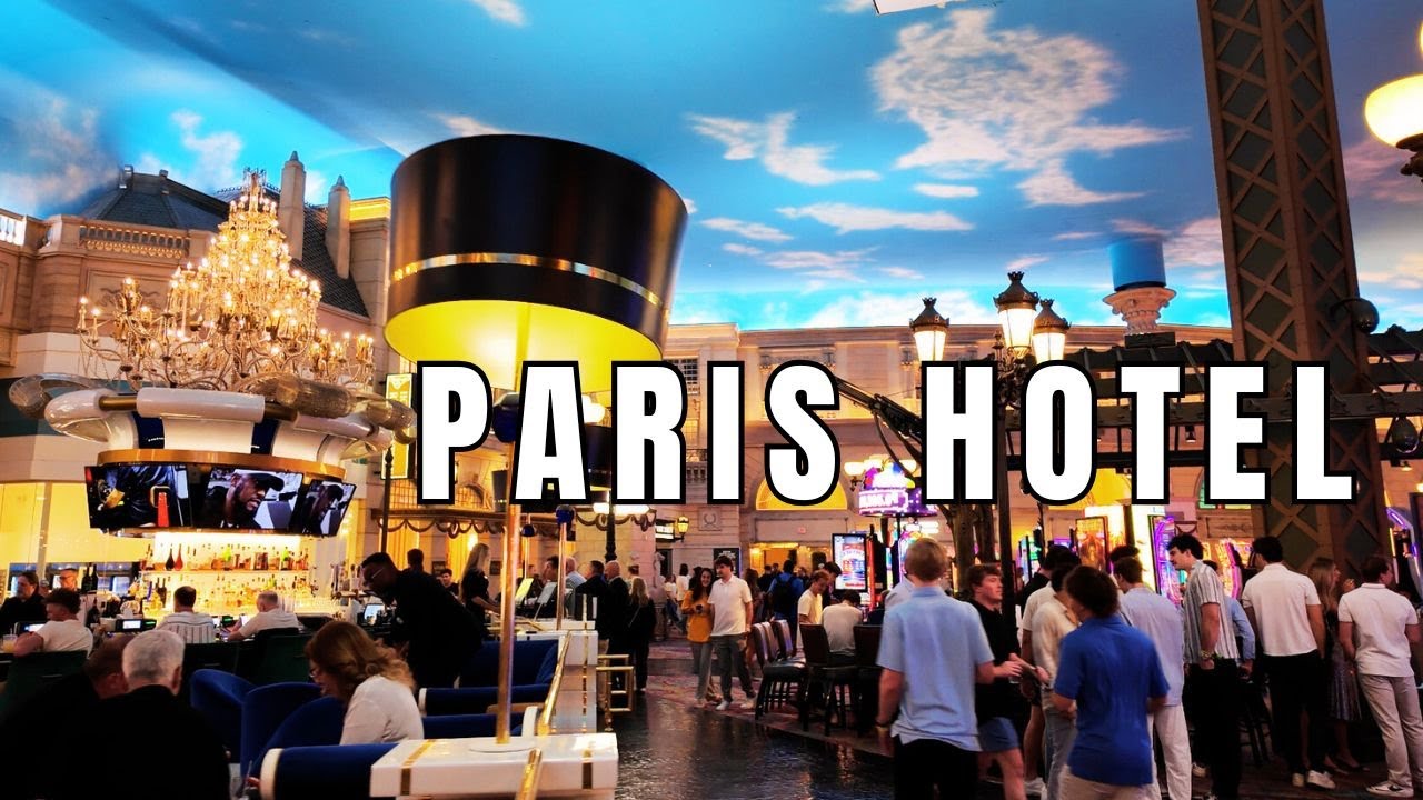 Октябрь 2025 г. Прогулка по отелю и казино Paris Hotel & Casino в Лас-Вегас-Стрип