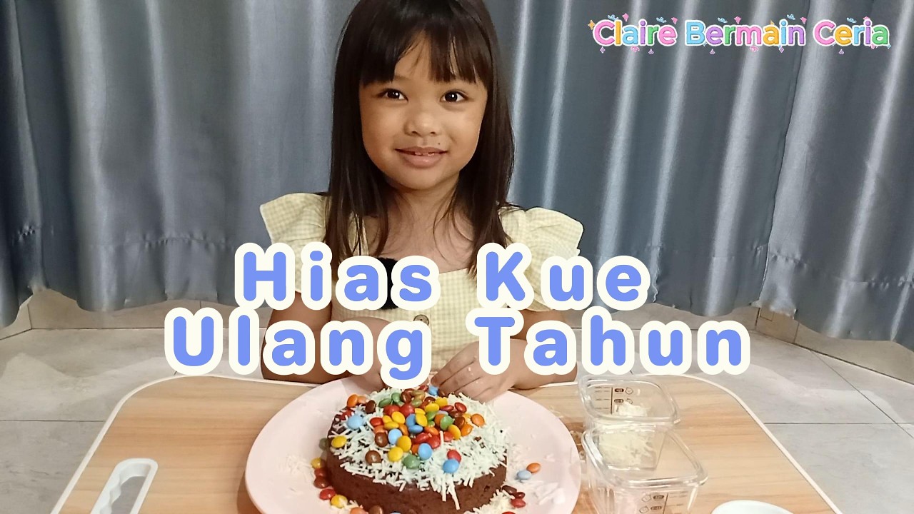 HIAS KUE ULANG TAHUN DAN MAKAN COKELAT KEJU!!