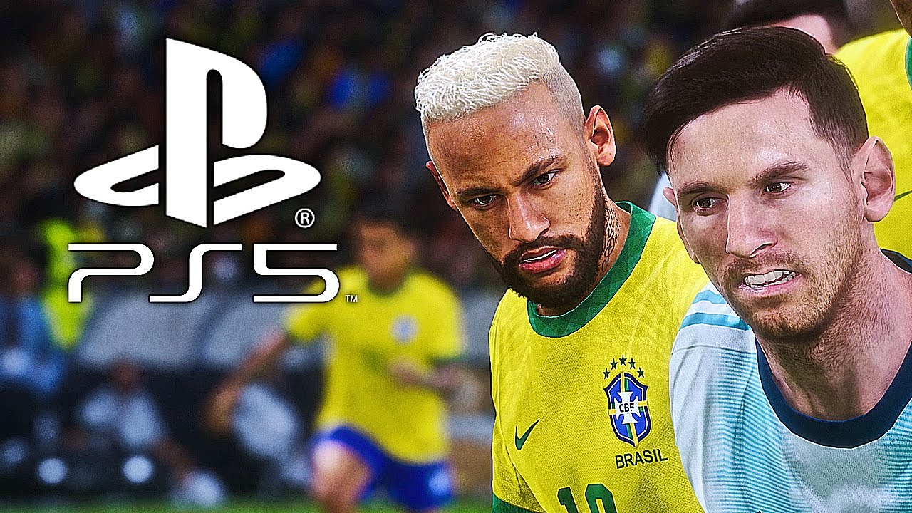 PES 2021 PS5 NEYMAR vs MESSI | MOD Ultimate Difficulty Master League Mode HDR Next Gen