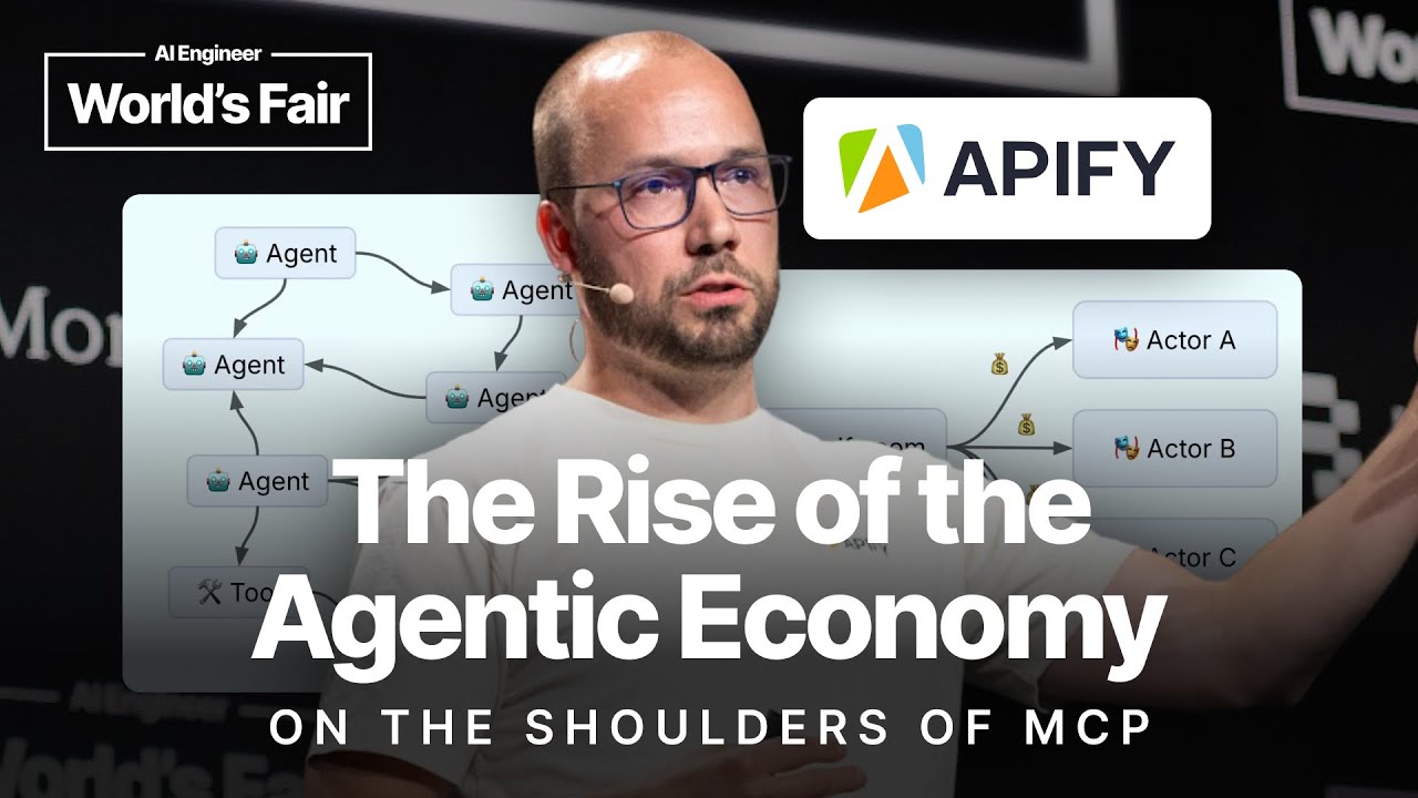 The rise of the agentic economy on the shoulders of MCP &mdash;&nbsp;Jan Curn, Apify