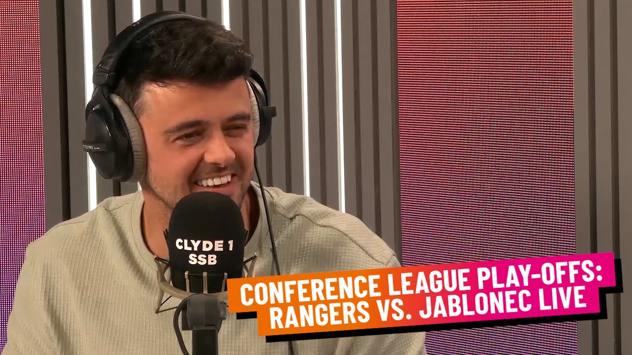 CONFERENCE LEAGUE PLAY-OFFS: RANGERS VS. JABLONEC LIVE | THURSDAY 20TH AUGUST