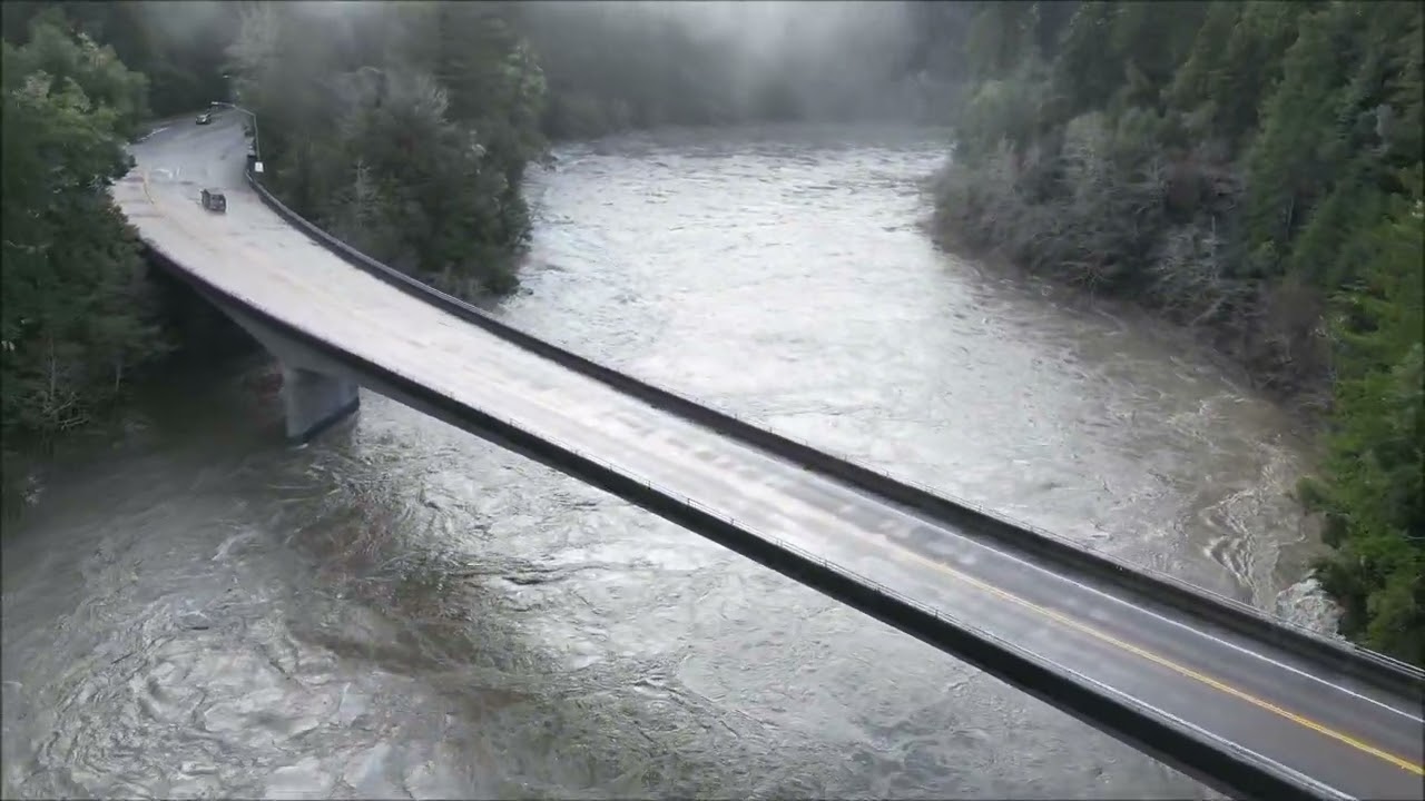 Smith river at 27. 3 feet Dec 29th 2024
